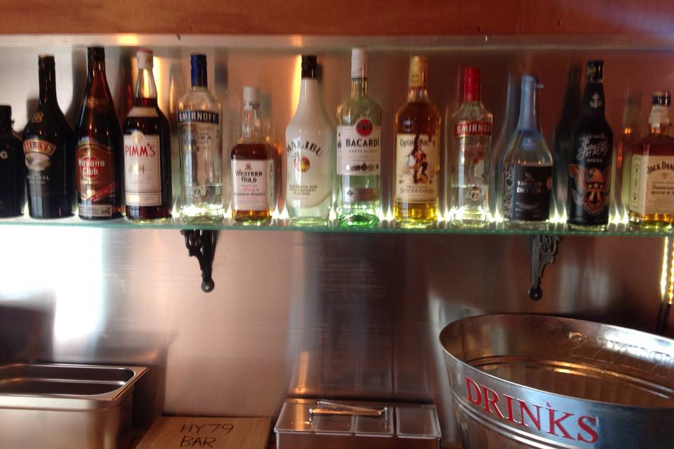 Just a few drinks we sell