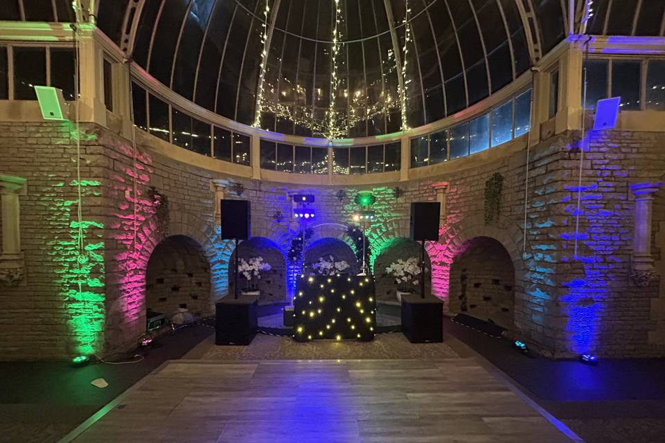 Tortworth Court - Uplighting