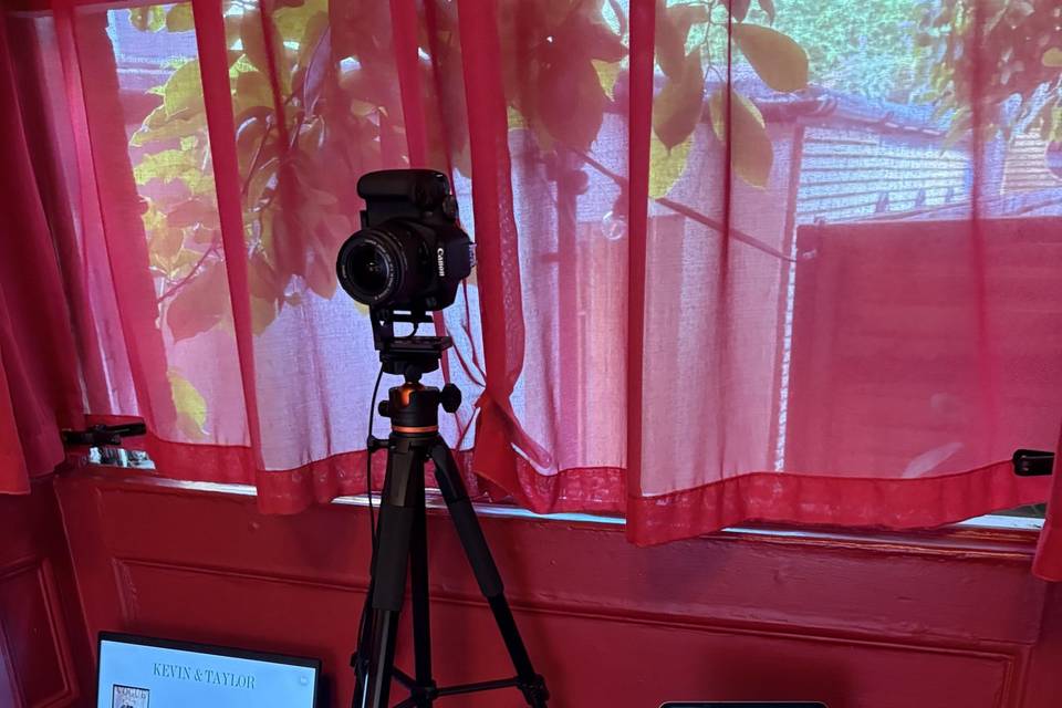 DSLR Camera set up