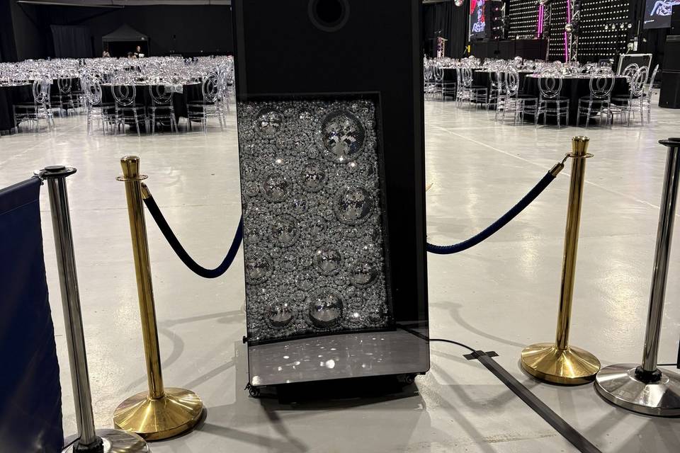 Mirror Booth and Disco Balls