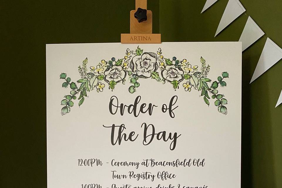 Order of the Day