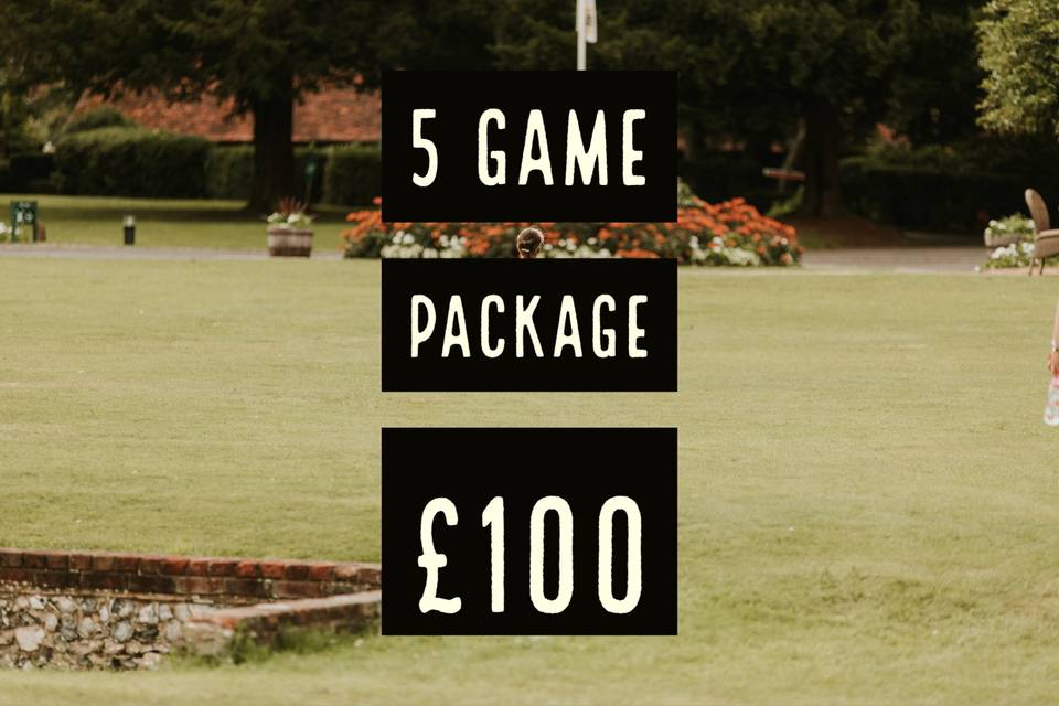 5 game package