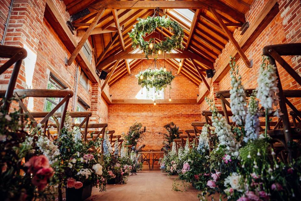 Ceremony in The Stables