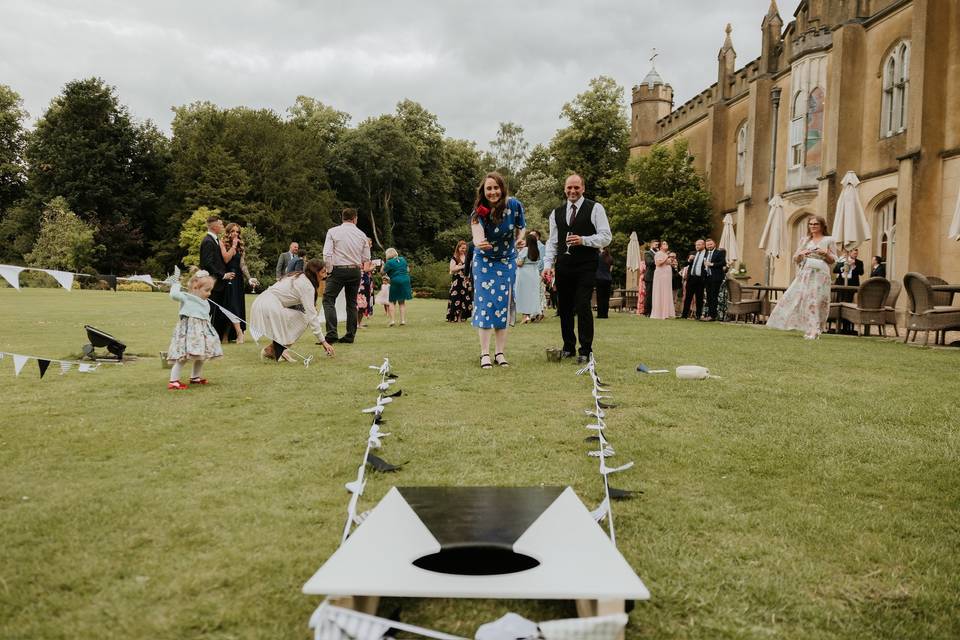 Cornhole hire