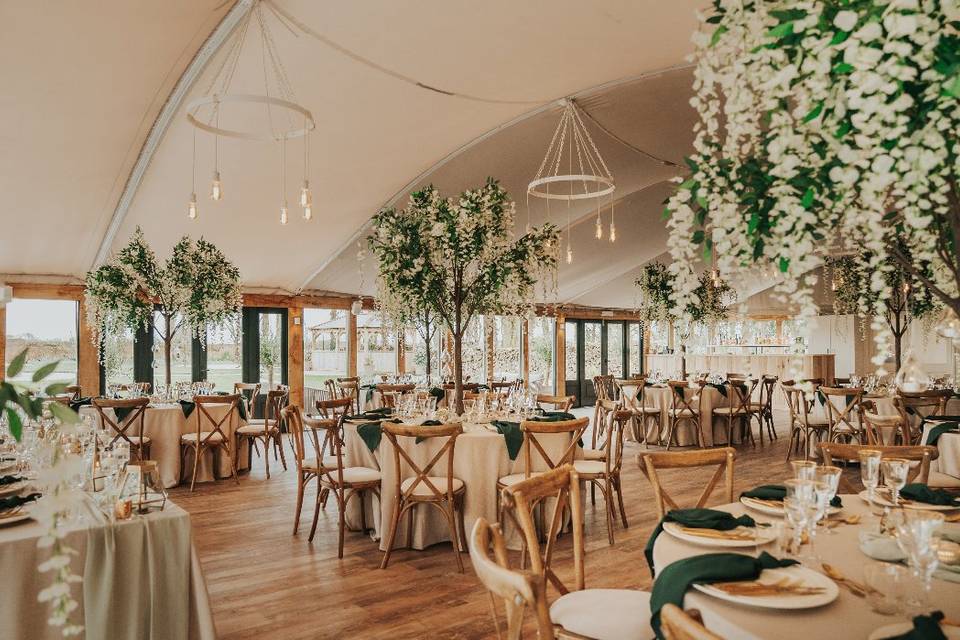 Pavilion Wedding Breakfast