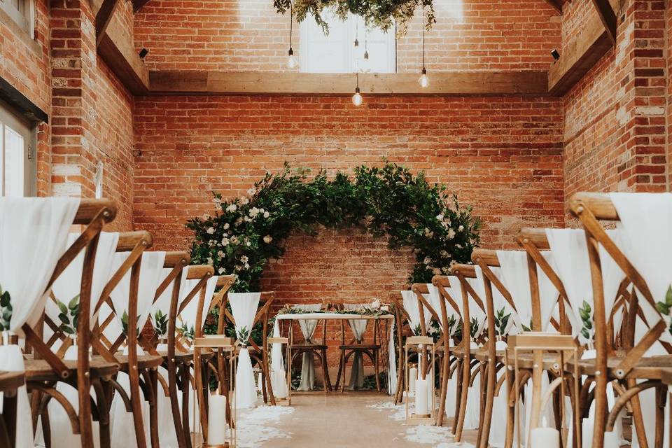 Ceremony in The Stables