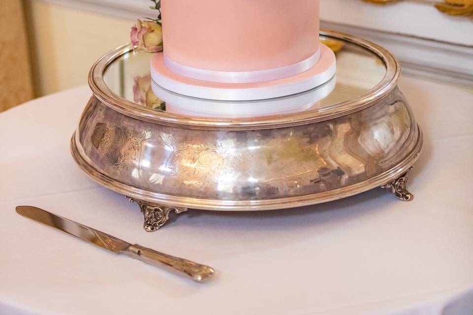 3 tier cake - Hintlesham Hall