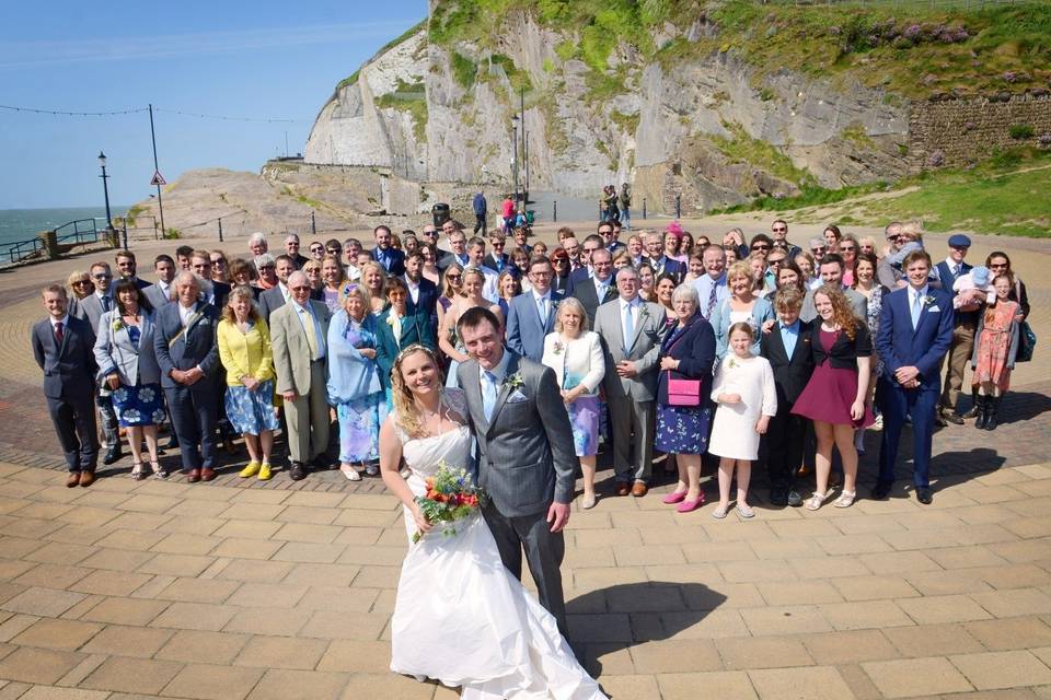 Ilfracombe Wedding Sunset