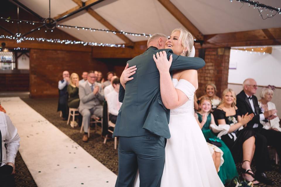Just married