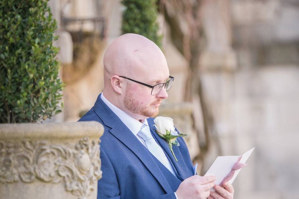 Groom portraits