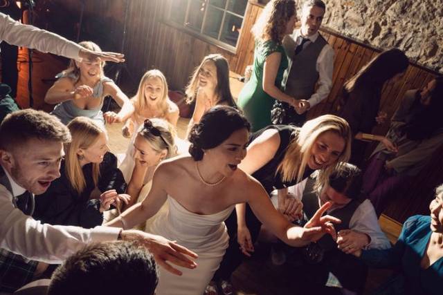 Rosebery steading wedding near