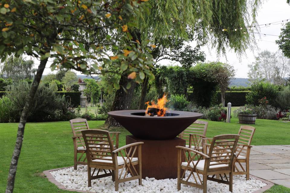 Cain Manor firepit