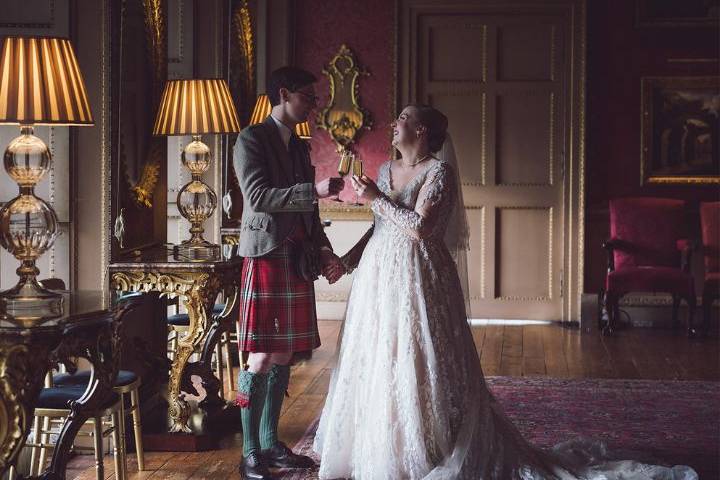 Hopetoun house wedding_credit