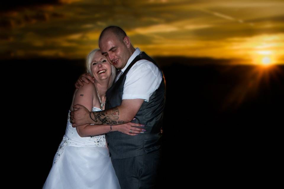 Mr & mrs sunset