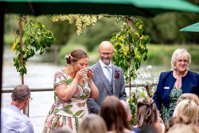 A quaich ceremony to end with