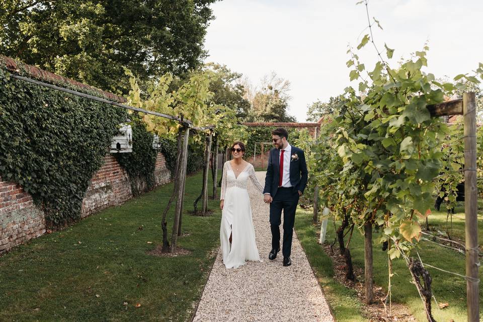 Vineyard wedding