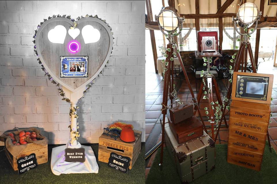 Rustic & Vintage Photo Booths