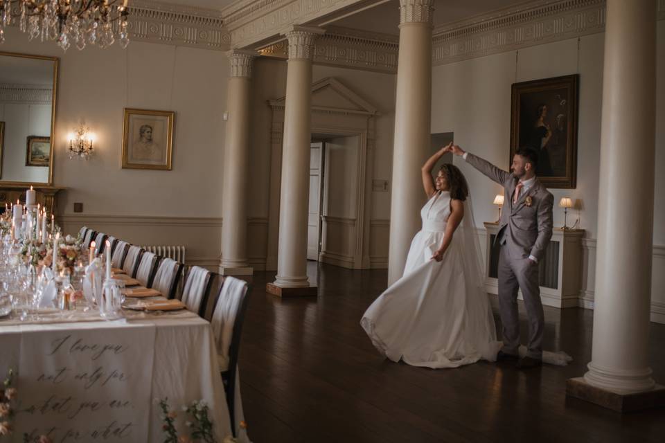 Oxfordshire wedding photograph