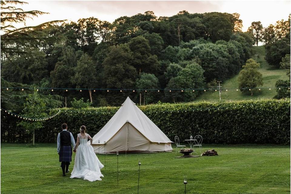 Glamping at Inchyra