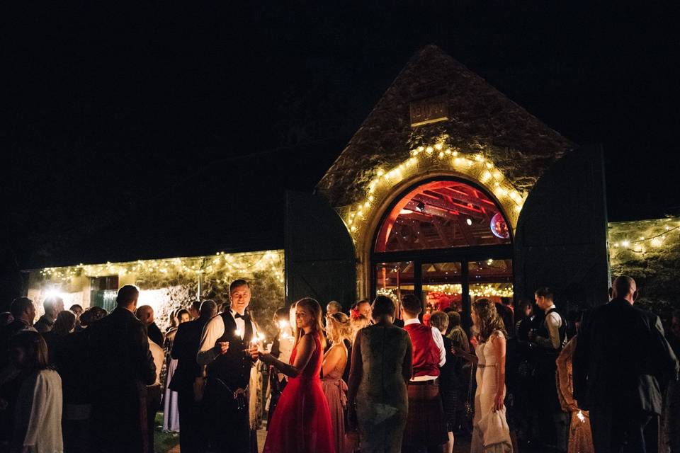 The Byre at Night