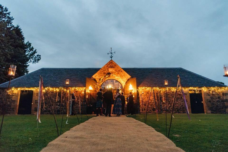 The Byre at Night