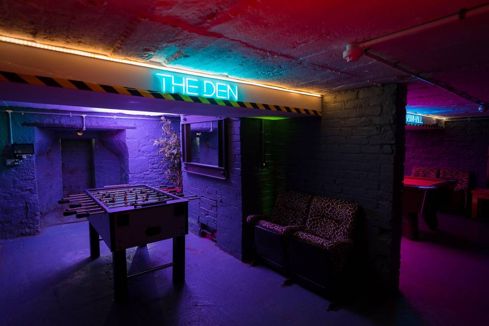 The Den Games Room