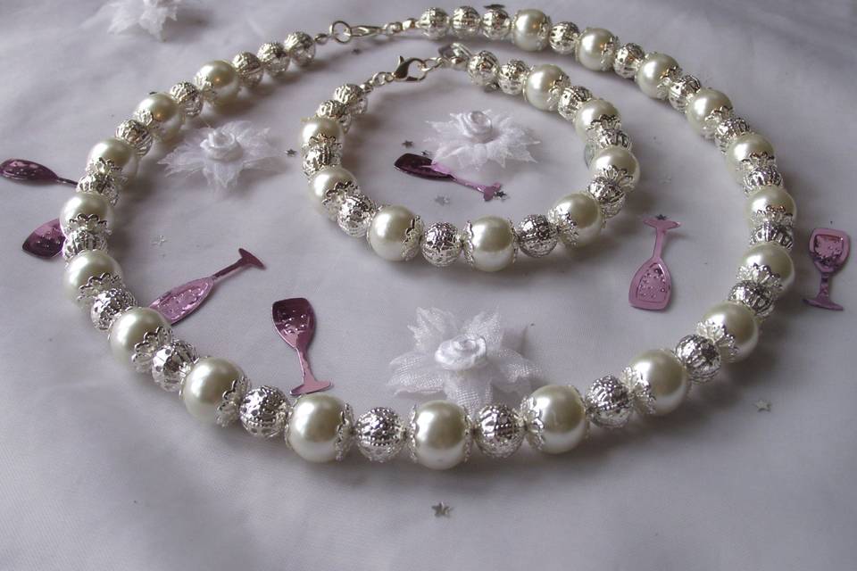 Bridal Ivory Pearl Set