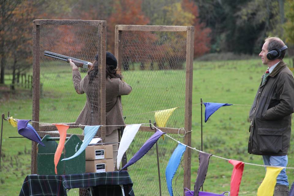 Duns Castle - Clay Pigeon