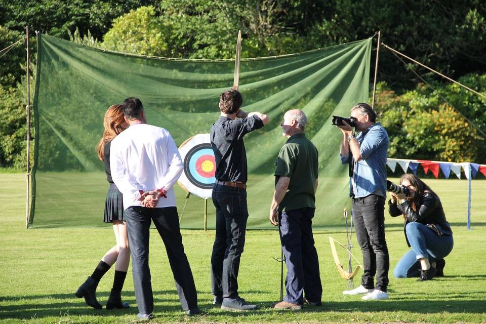 Archery at Duns Castle