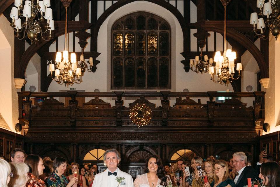 Father and Bride