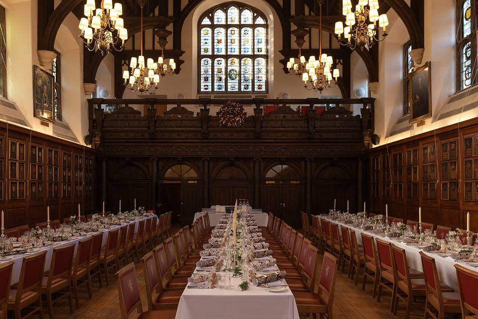 Christmas Wedding Breakfast