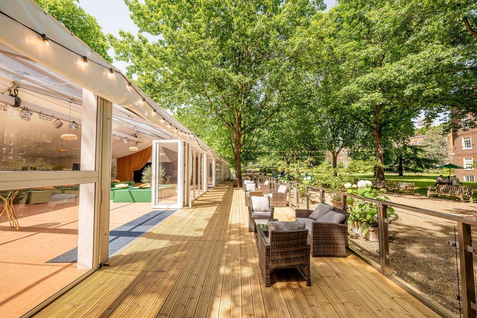 Summer Marquee Terrace