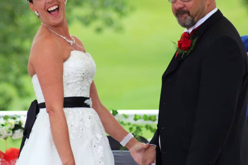 Saying 'I do!'