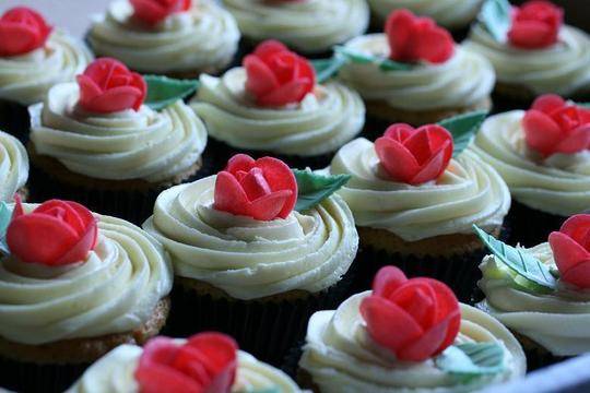 Rose cupcakes collection