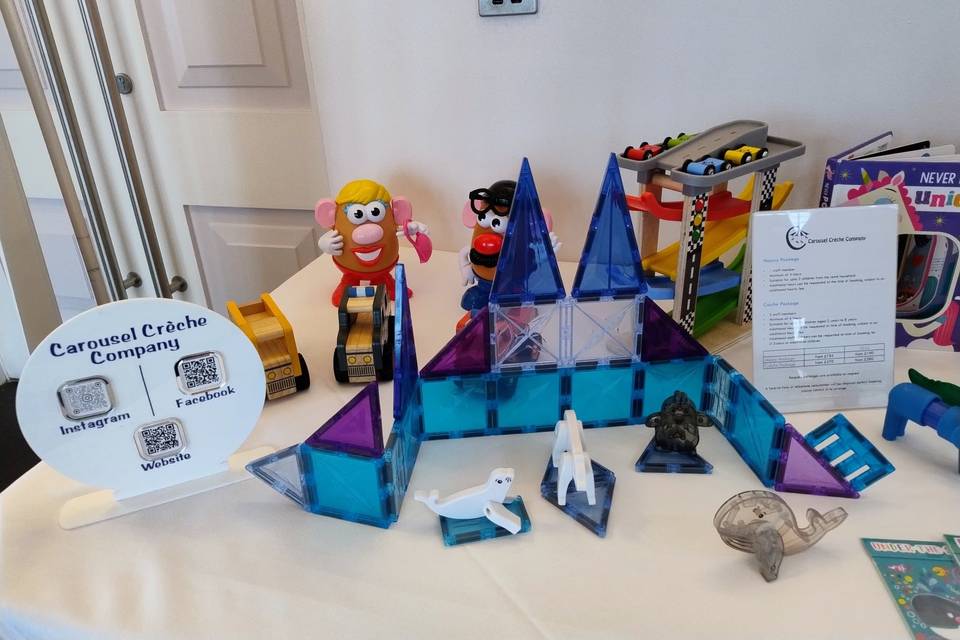 Wedding fair display 2