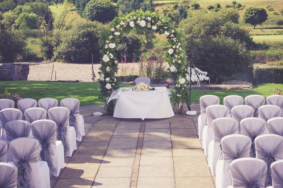 Courtyard ceremony