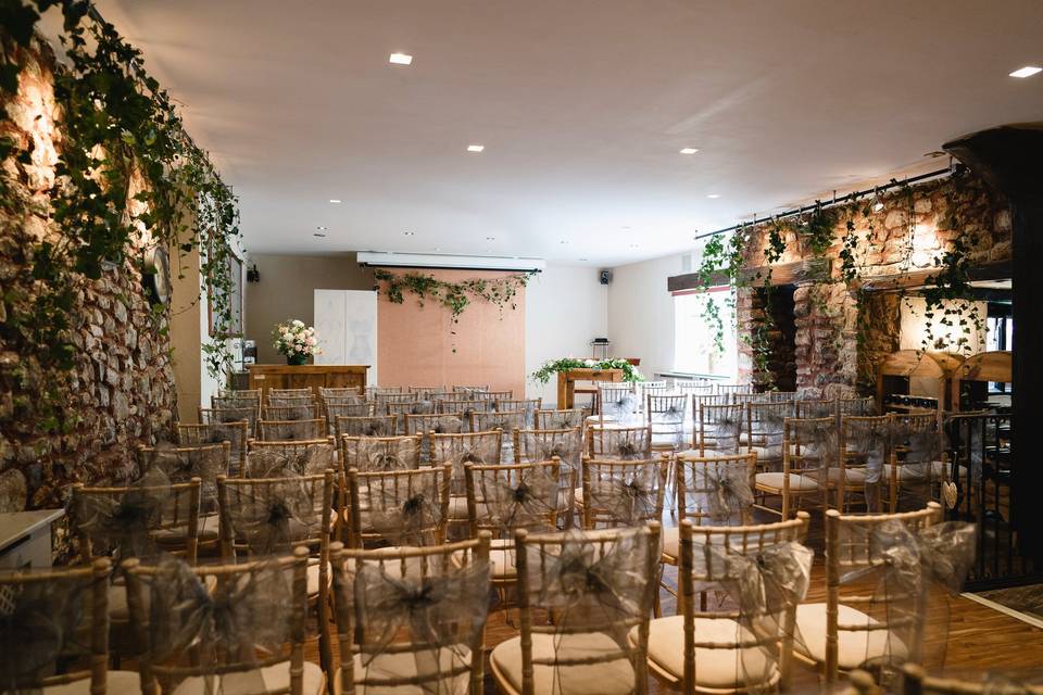 Ceremony area