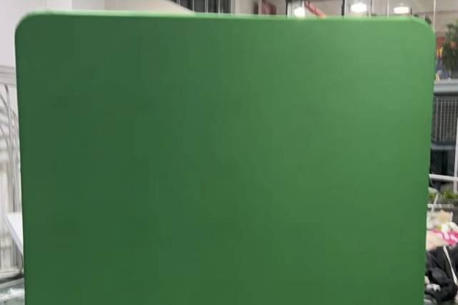 Green screen backdrop