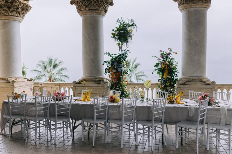 Wedding top table