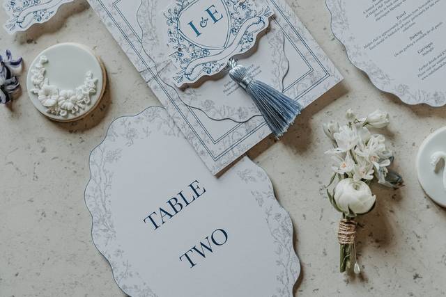 Modern wedding invitations, be