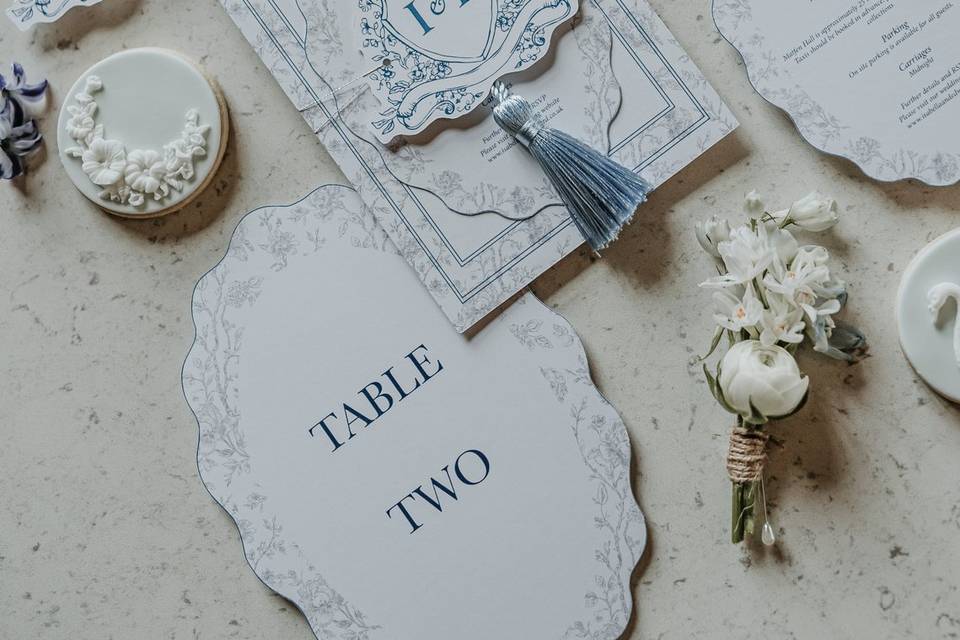 Modern wedding invitations, be