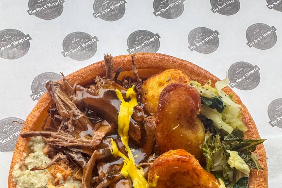 Yorkshire pudding wrap