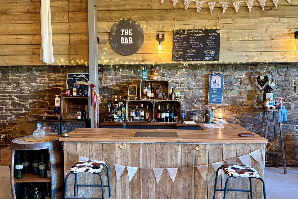 The bar