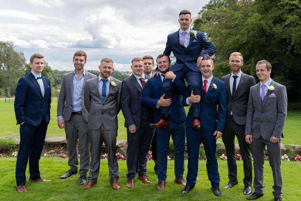 Groom and Groomsmen