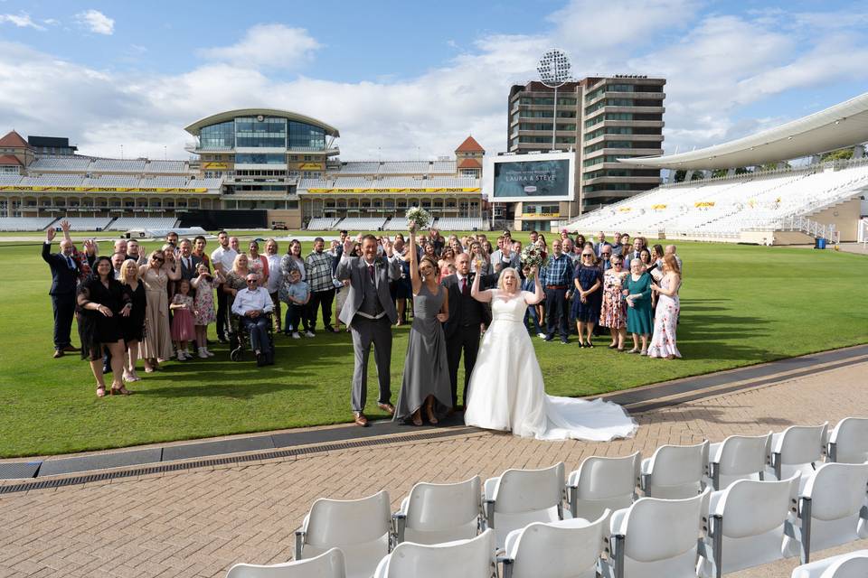 Wedding @ Notts County Cricket