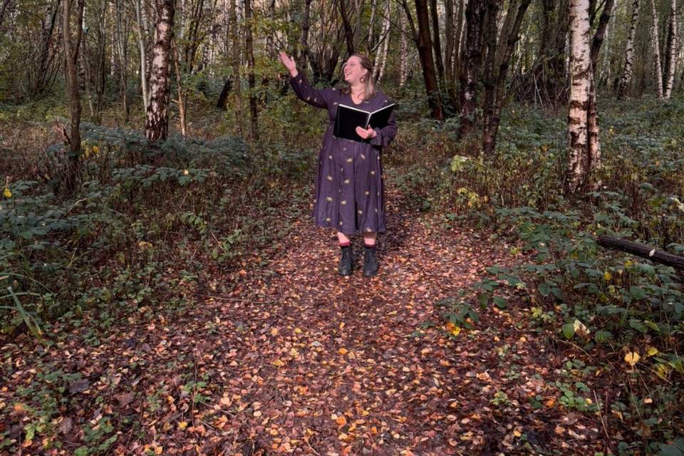 A fairytale woodland ceremony?