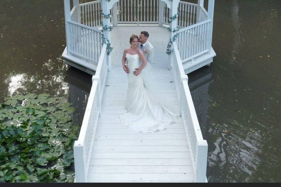 Gazebo on the lake