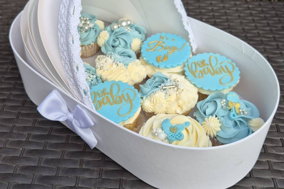 Baby Shower Cupcakes