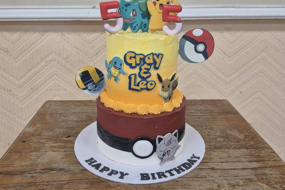 Pokemon Cake