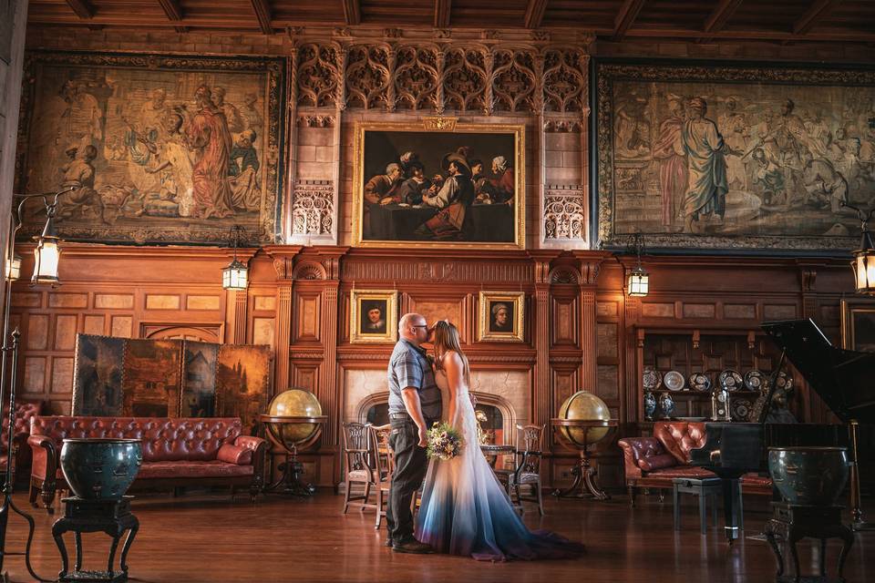 Bamburgh Castle wedding